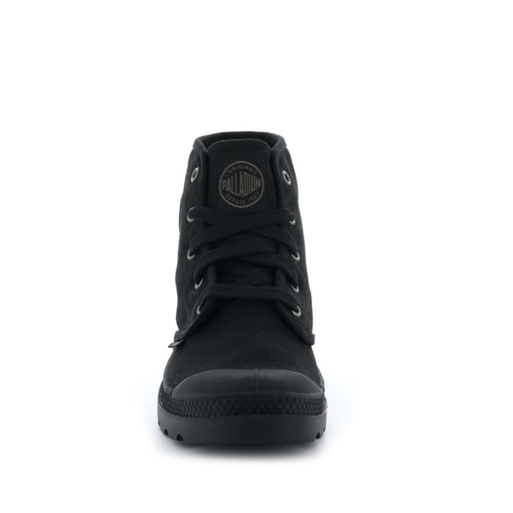 Palladium Pampa Hi Women's Boots Black | UK E269-IQB